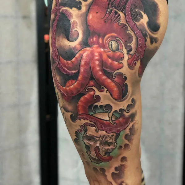 Oriental tattoo by Tala in Shanghai