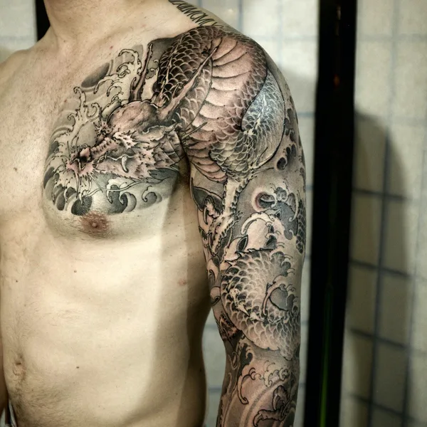 Oriental tattoo by Tala in Shanghai
