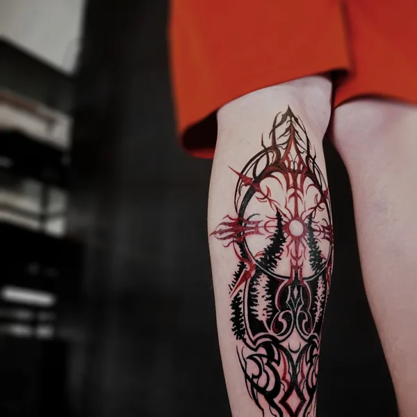 Author's Style tattoo by БОСС МОРОЗОВ in Saint Petersburg
