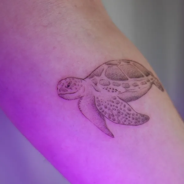 Author's Style tattoo by Sasha Hemelaer in Antwerpen