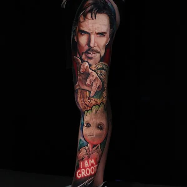 Realism tattoo by Alex Fox in Wrocław