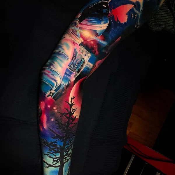 Author's Style tattoo by Tomas Šaray in Bratislava