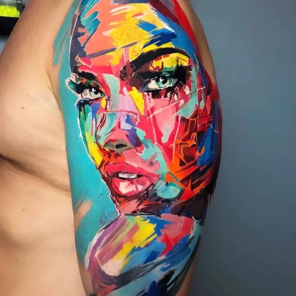 Author's Style tattoo by Tomas Šaray in Bratislava