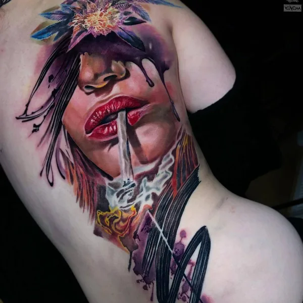 Author's Style tattoo by Tomas Šaray in Bratislava