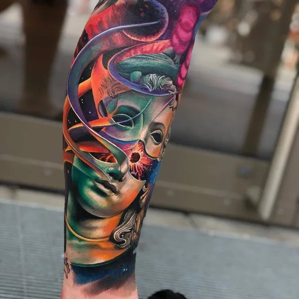 Author's Style tattoo by Tomas Šaray in Bratislava