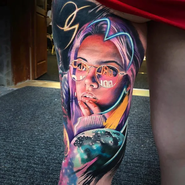 Author's Style tattoo by Tomas Šaray in Bratislava