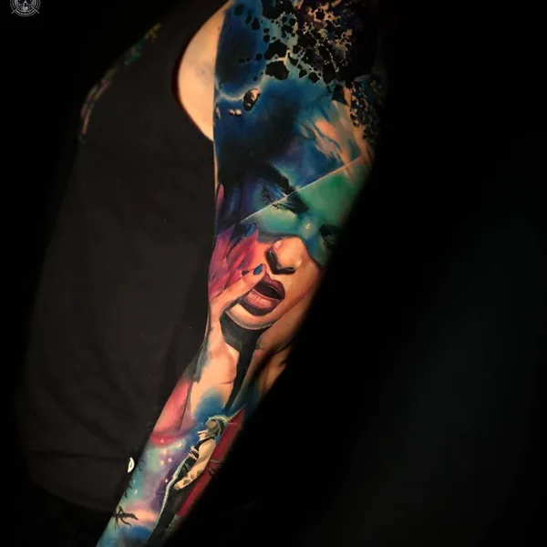 Author's Style tattoo by Tomas Šaray in Bratislava