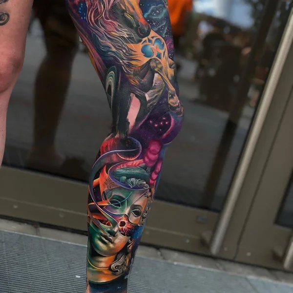 Author's Style tattoo by Tomas Šaray in Bratislava