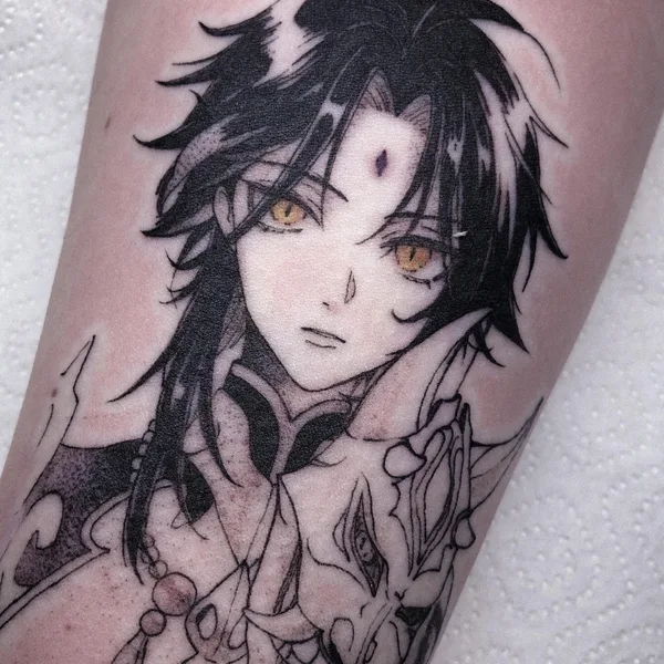 Аниме tattoo by EKYS ONE in Саранск