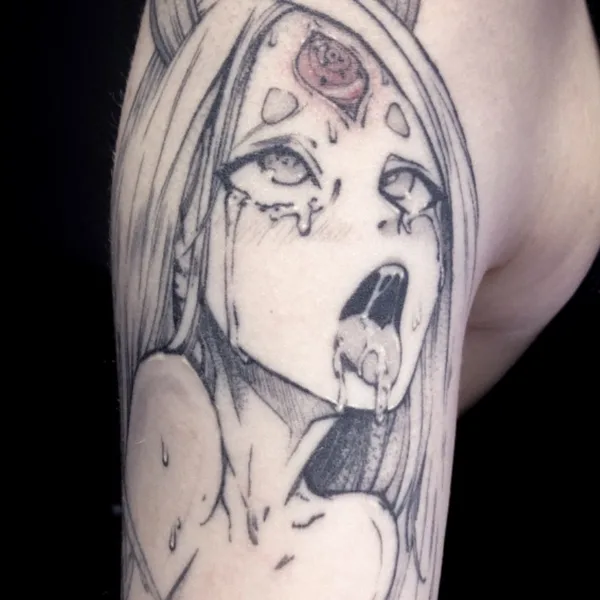 Аниме tattoo by EKYS ONE in Саранск