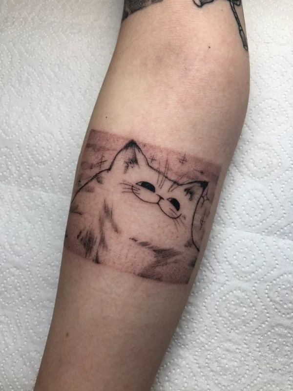 black and grey blackwork Tatuaggio su forearm #59255 | Tatuatore EKYS ONE