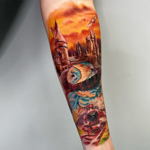 Realism tattoo by Евгения Низамова tattoojeneva in Moscow