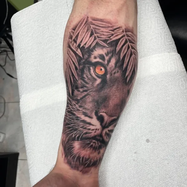 Trash Polka tattoo by Олег Иферов in Moscow