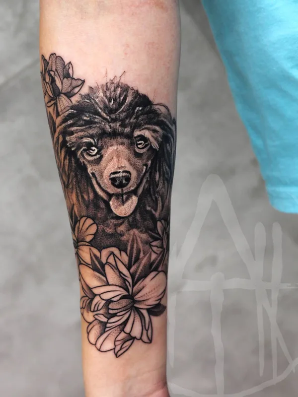 black and grey black and grey татуировка на forearm #33056 | Тату мастер Антон Поплавский