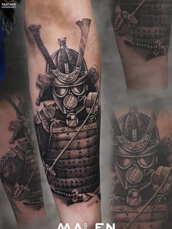 black and grey black and grey татуировка на forearm #33063 | Тату мастер Антон Поплавский