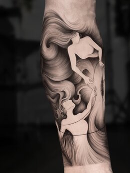 Graphic tattoo
