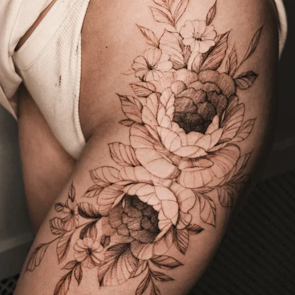 whipshading tattoo by Миша Тигл  in Москва