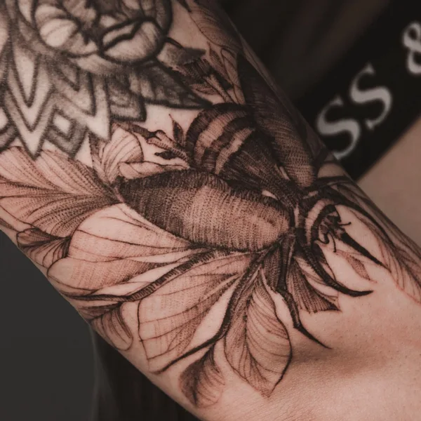 whipshading tattoo by Миша Тигл  in Москва