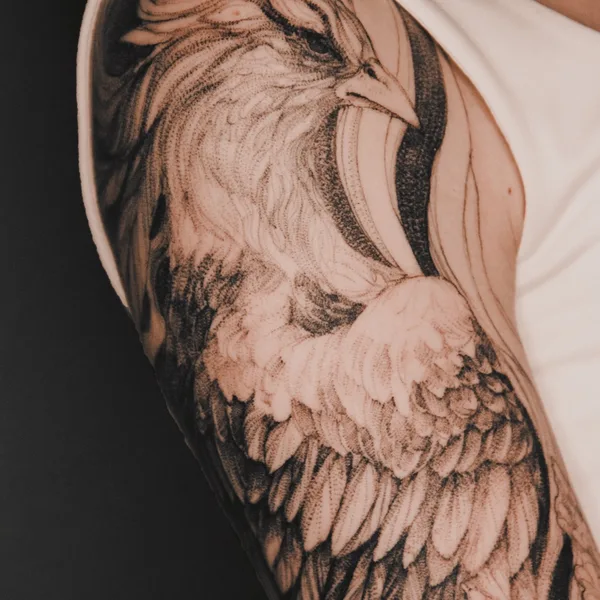 whipshading tattoo by Миша Тигл  in Москва