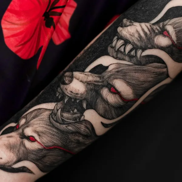 whipshading tattoo by Миша Тигл  in Москва