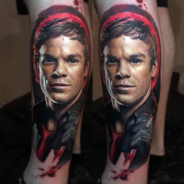 Portrait tattoo by Валентина Рябова in New York City