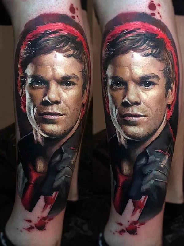 Portrait tattoo by Валентина Рябова in New York City