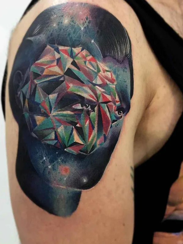 color realism tattoo auf shoulder #13964 | Tätowierer Giena Todryk