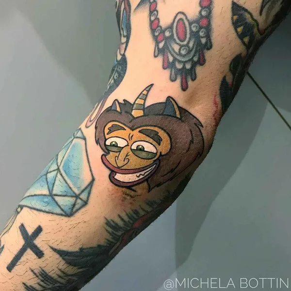 New School tattoo by Michela Bottin in Milano