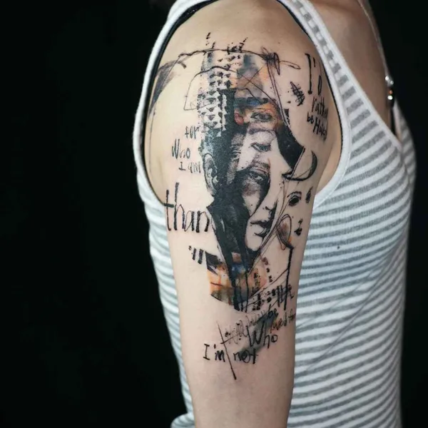 Abstract tattoo by NADi