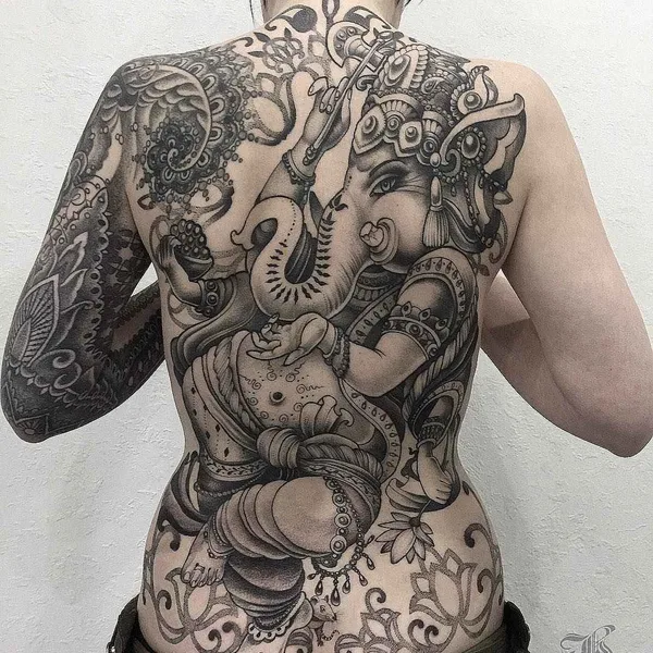 Dotwork tattoo by Кристина Дармаева in Saint Petersburg