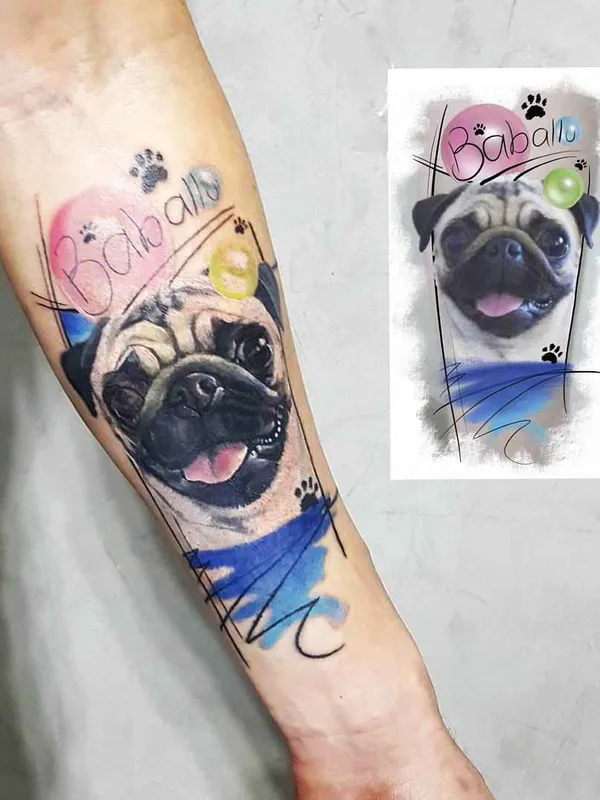 color illustrative 타투 부위 forearm #14616 | 타투이스트 Renata Jardim