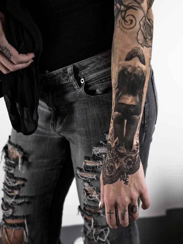 Author's Style tattoo by Nikki Norberg in Göteborg