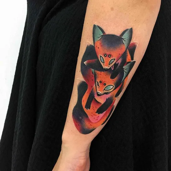 Author's Style tattoo by Giena Todryk in Kraków