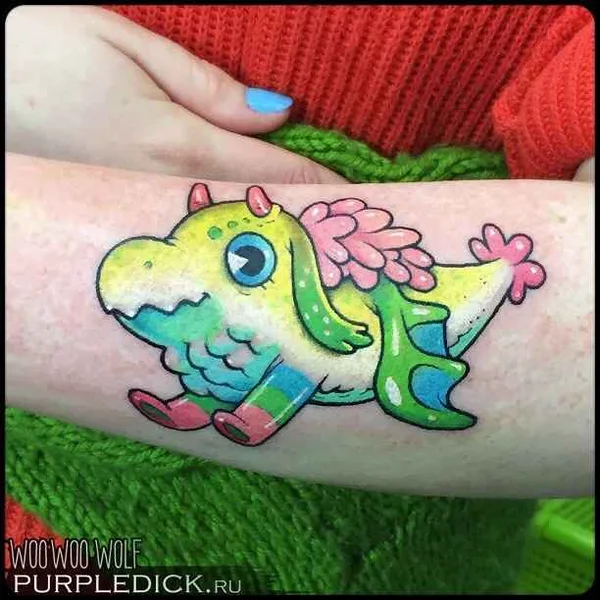Author's Style tattoo by Дмитрий PurpleDick Яковлев in Moscow