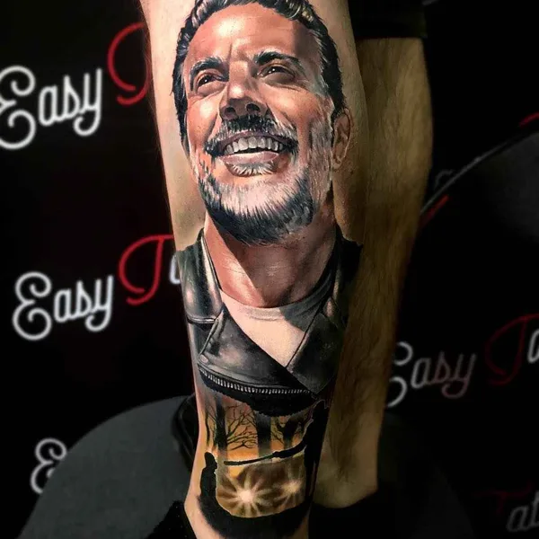 Авторская tattoo by Michael Taguet in Saint-Chamond