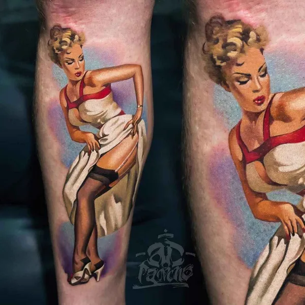 Author's Style tattoo by A.D. Pancho in Utrecht