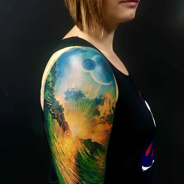 Author's Style tattoo by Илья Фоминых in Казань