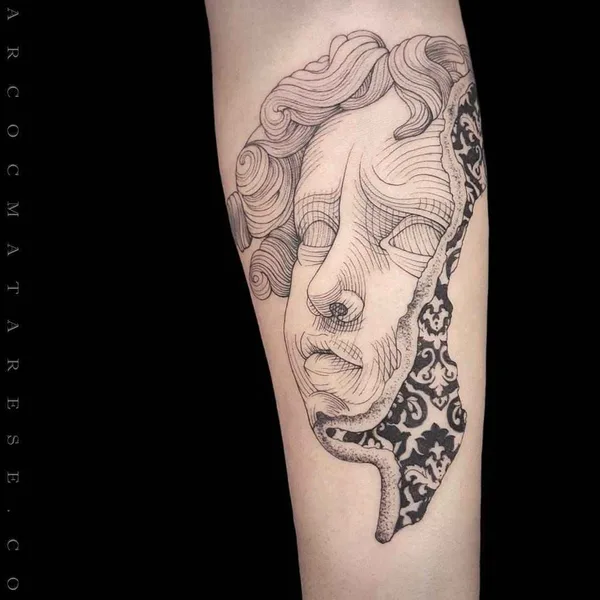 Графика tattoo by Marco C. Matarese in Milano