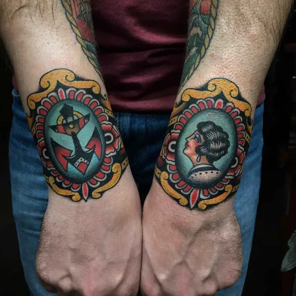 Traditional tattoo by Дмитрий Речной in Moscow