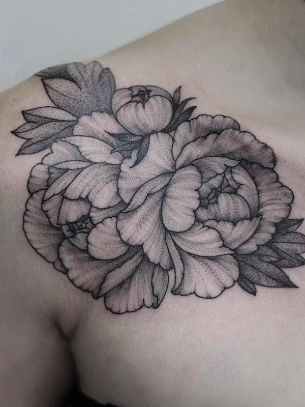 Лайнворк tattoo by Саша Масюк in Los Angeles
