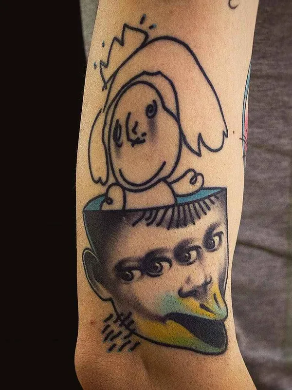 color illustrative 타투 부위 forearm #14266 | 타투이스트 Oleg Limpopõ