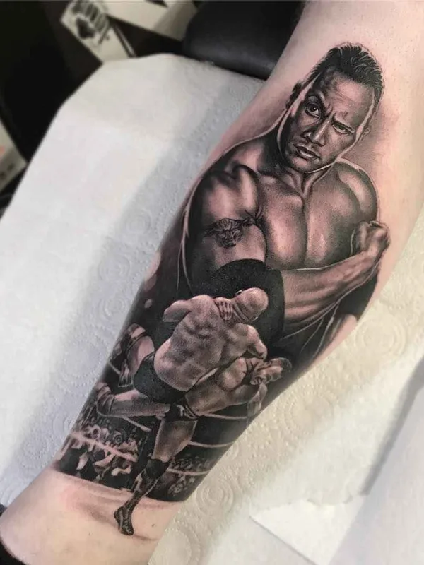 black and grey realism Tatuaggio su forearm #18216 | Tatuatore Rob Richardson