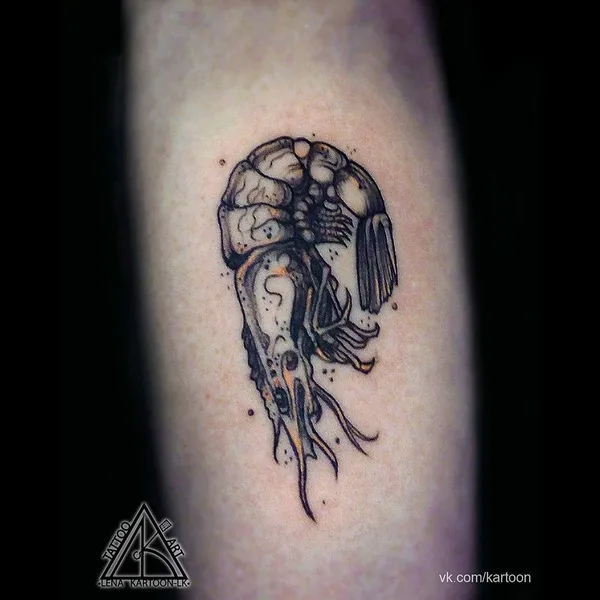 Авторская tattoo by Елена Кузнецова in Москва