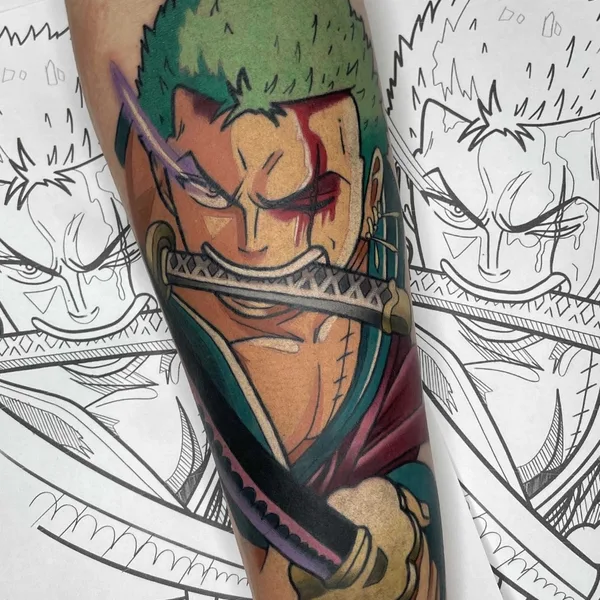 Graphic tattoo by Даня Хикки in Новосибирск