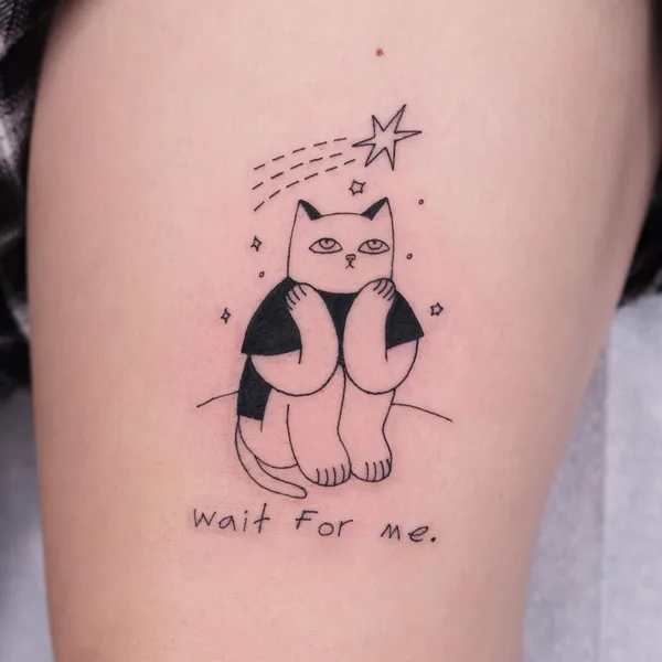 Author's Style tattoo by Katya Krasnova in Los Angeles