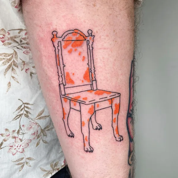Author's Style tattoo by happyfishhead in Portland