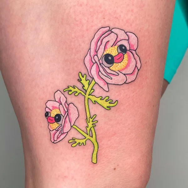 Author's Style tattoo by happyfishhead in Portland