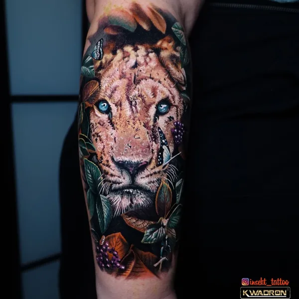 Realism tattoo by Marcin Insekt Polak in Chrzanów