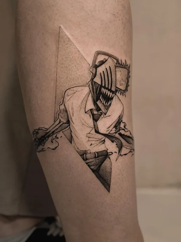 black and grey anime tattoo on forearm #63266 | Tattoo Artist Andrey Dopinguin