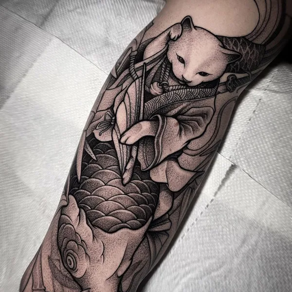 Author's Style tattoo by Maksym Fedosov in Wrocław